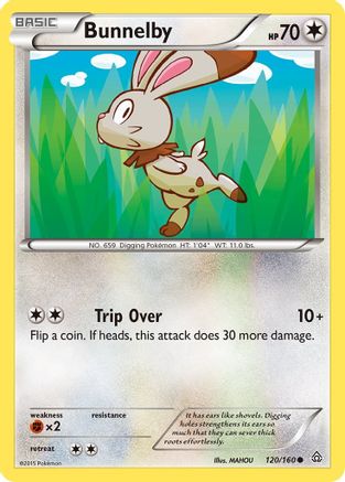 [PKM] Bunnelby (120/160) [XY: Primal Clash]