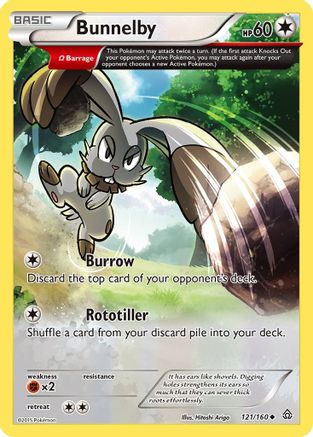 [PKM-C] Bunnelby (121/160) [XY: Primal Clash]