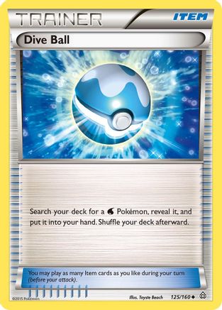 [PKM] Dive Ball (125/160) [XY: Primal Clash]