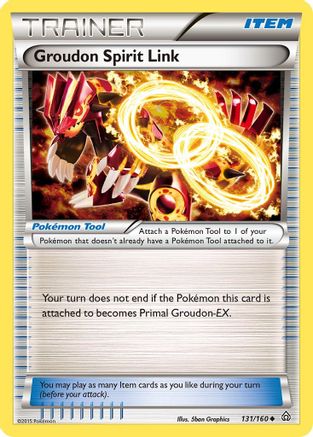 [PKM] Groudon Spirit Link (131/160) [XY: Primal Clash]