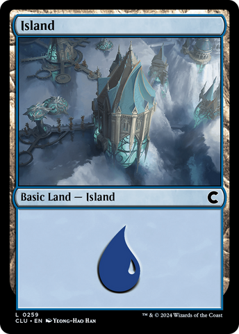 {B} Island (0259) [Ravnica: Clue Edition][CLU 259]