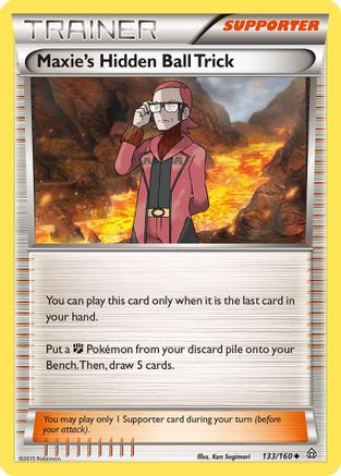 [PKM] Maxie's Hidden Ball Trick (133/160) [XY: Primal Clash]