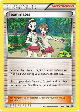 [TR] Teammates (141/160) [XY: Primal Clash]