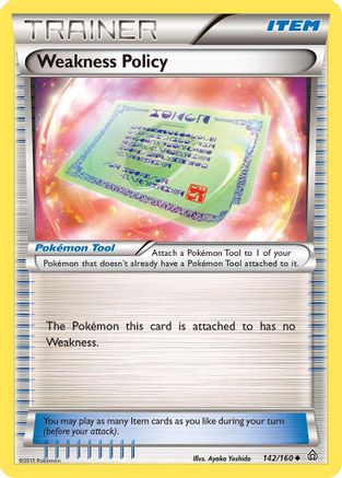 [PKM] Weakness Policy (142/160) [XY: Primal Clash]