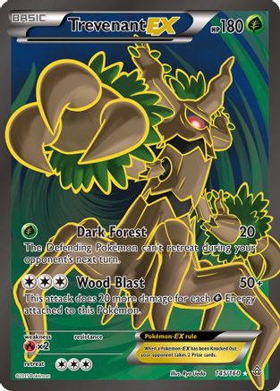 [PKM-R] Trevenant EX (145/160) [XY: Primal Clash]