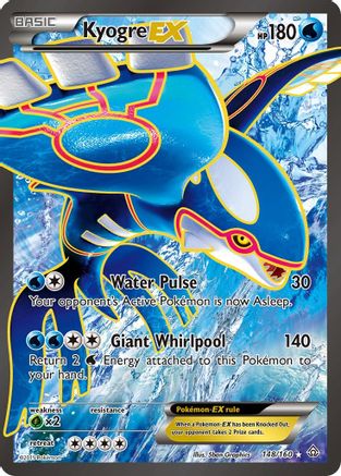[PKM-R] Kyogre EX (148/160) [XY: Primal Clash]