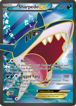 [PKM-R] Sharpedo EX (152/160) [XY: Primal Clash]