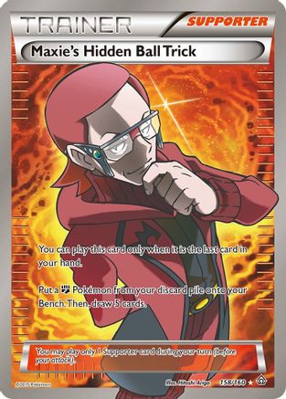 [PKM] Maxie's Hidden Ball Trick (158/160) [XY: Primal Clash]