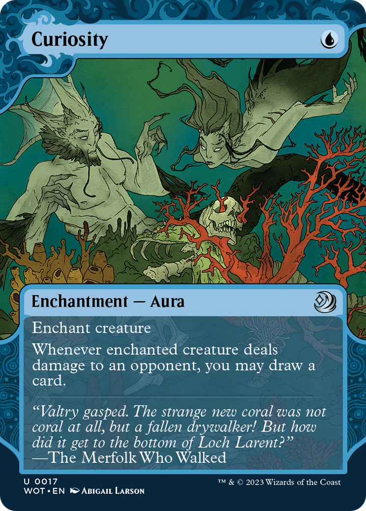 {C} Curiosity [Wilds of Eldraine: Enchanting Tales][WOT 017]
