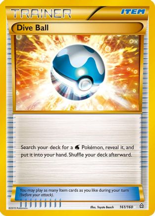 [TR] Dive Ball (161/160) [XY: Primal Clash]