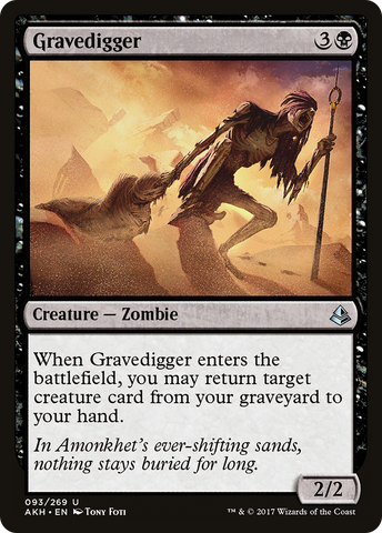 {C} Gravedigger [Amonkhet][AKH 093]