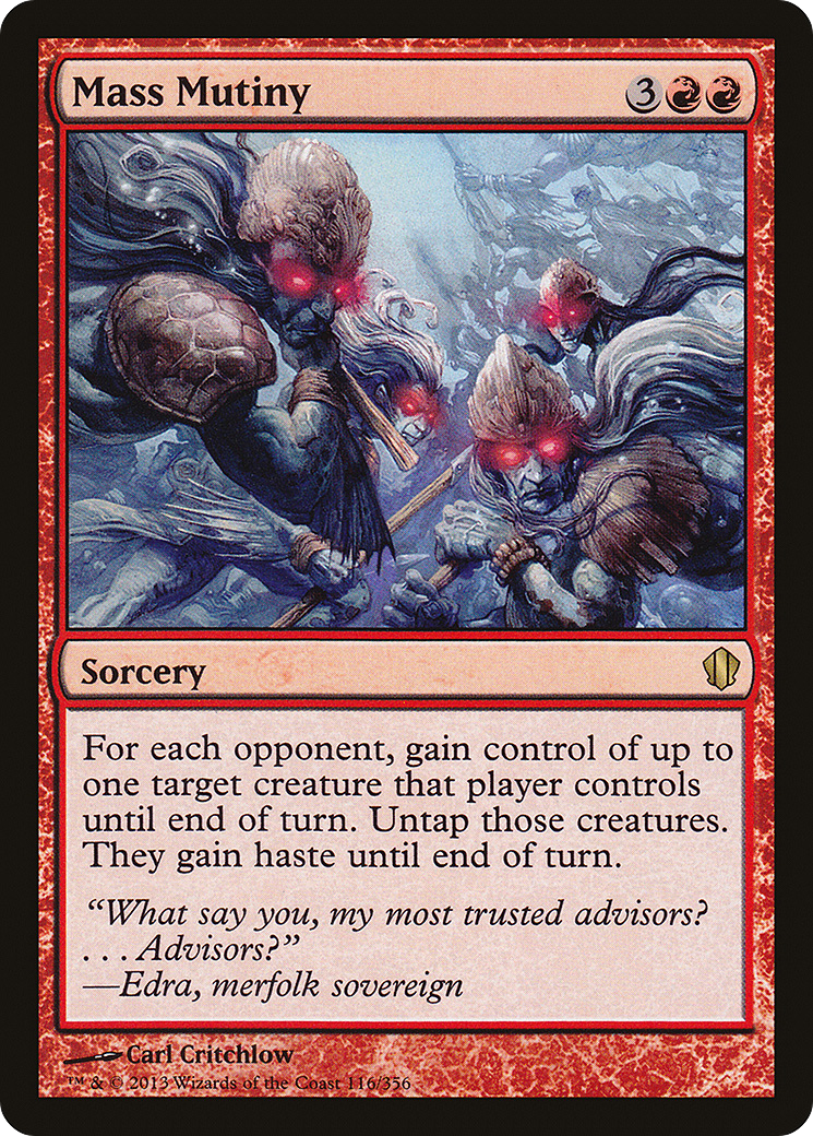 {R} Mass Mutiny [Commander 2013][C13 116]