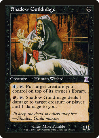 {R} Shadow Guildmage [Time Spiral Timeshifted][TSB 046]