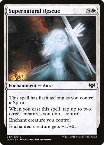 {C} Supernatural Rescue [Innistrad: Crimson Vow][VOW 037]
