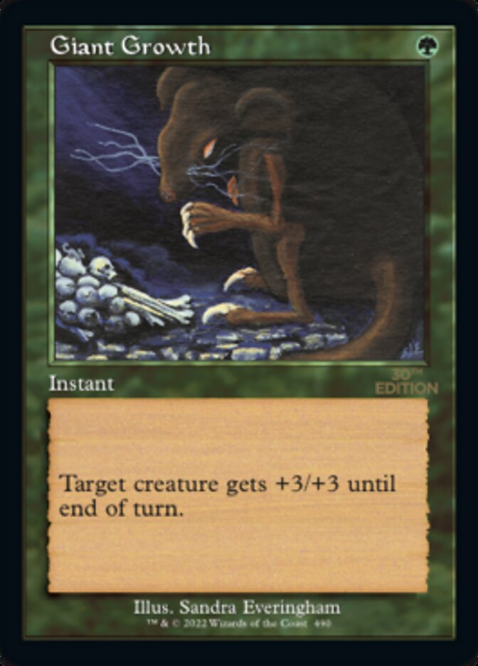 {C} Giant Growth (Retro) [30th Anniversary Edition][30A 490]
