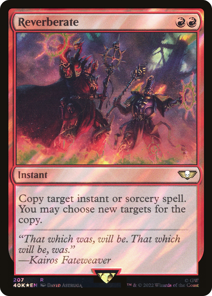 {R} Reverberate (Surge Foil) [Universes Beyond: Warhammer 40,000][SF 40K 207]