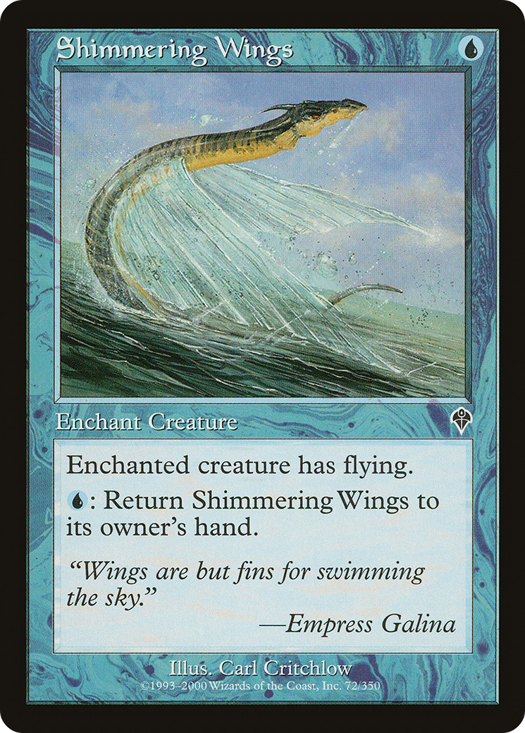 {C} Shimmering Wings [Invasion][INV 072] - Misty Mountain Games