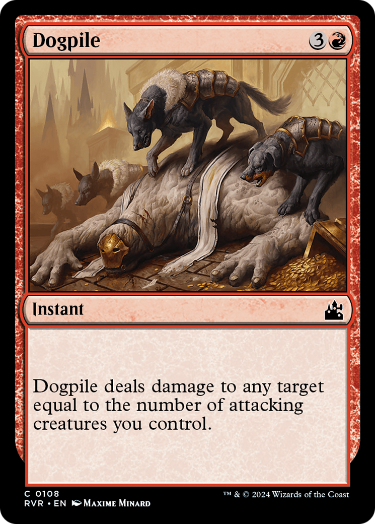 {C} Dogpile [Ravnica Remastered][RVR 108]