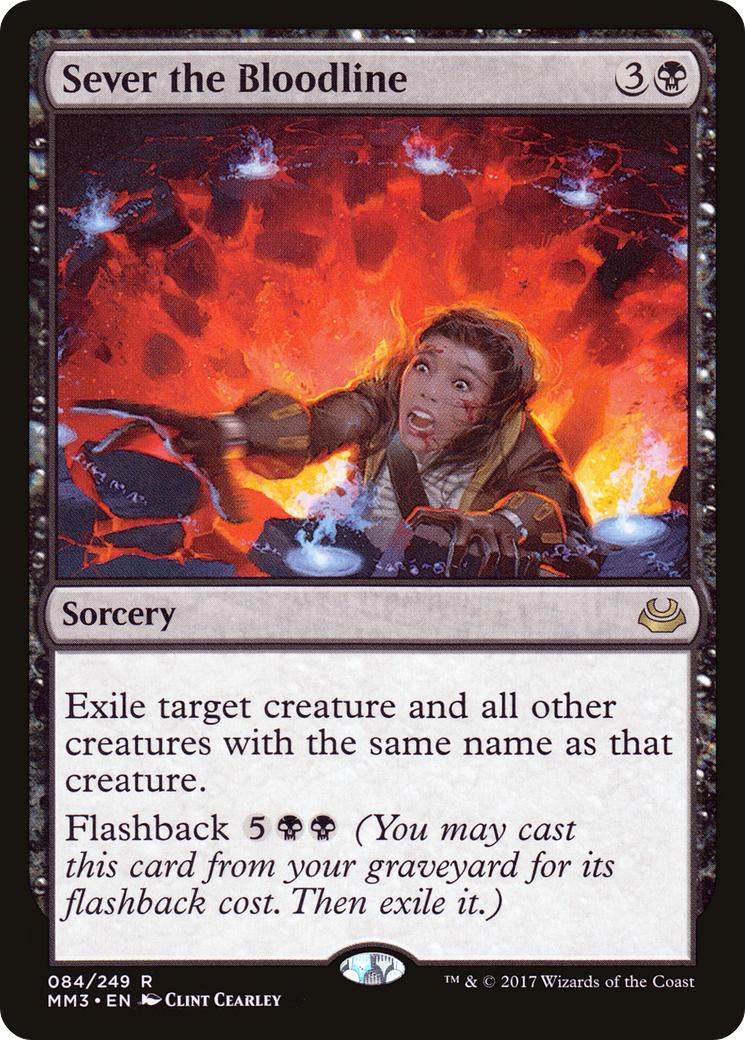 {R} Sever the Bloodline [Modern Masters 2017][MM3 084]