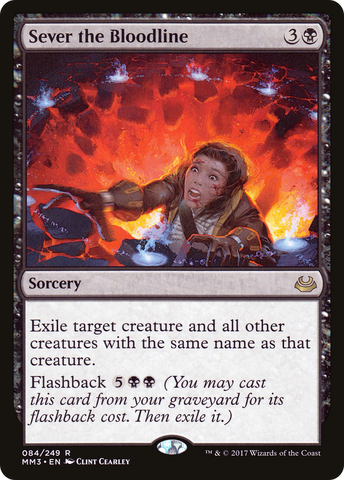 {R} Sever the Bloodline [Modern Masters 2017][MM3 084]
