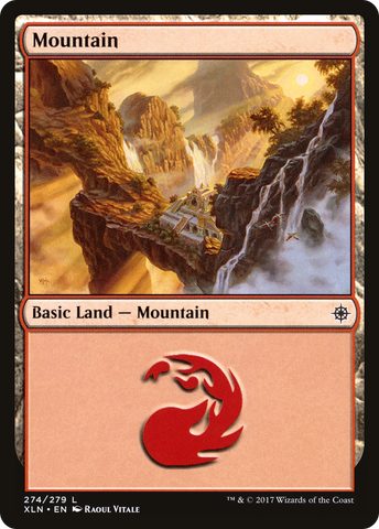 {B}[XLN 274] Mountain (274) [Ixalan]