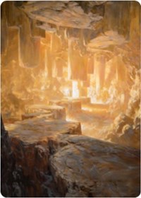 {A} Pillarverge Pathway Art Card [Zendikar Rising Art Series][AZNR 028]