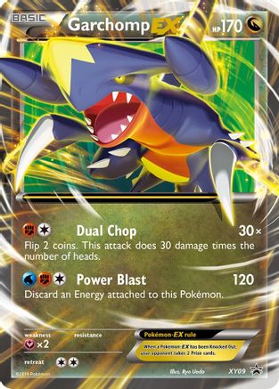 [PKM-R] Garchomp EX (XY09) [XY: Black Star Promos]