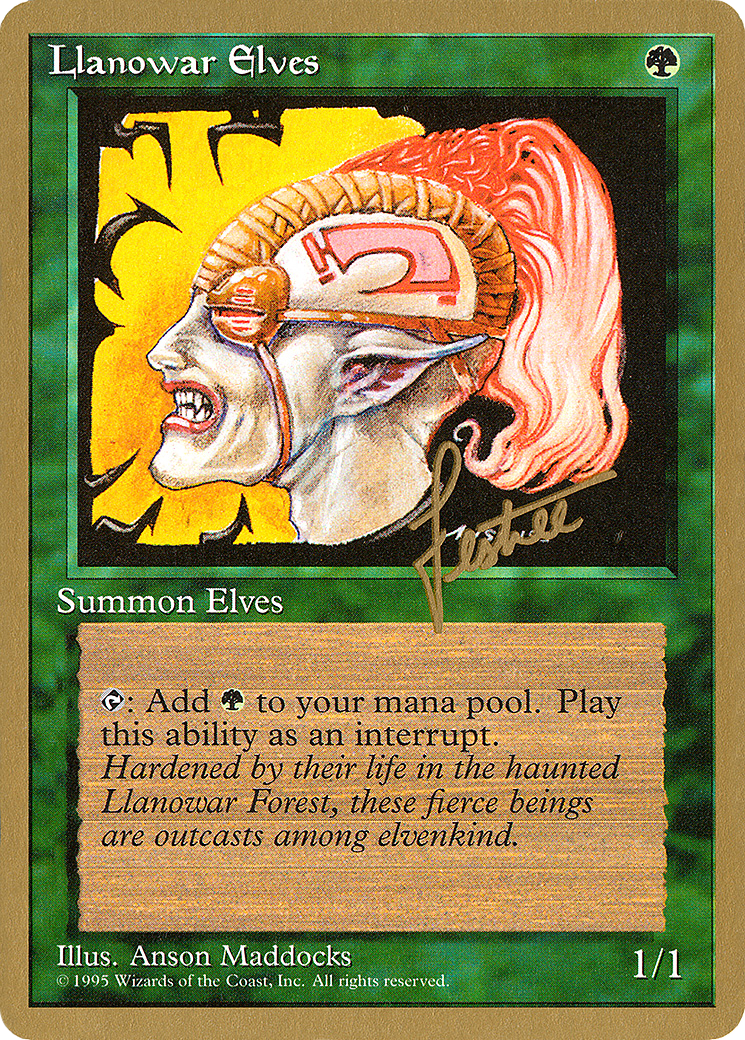{C} Llanowar Elves (Bertrand Lestree) [Pro Tour Collector Set][GB PTC BL261]