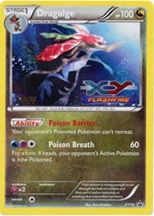[PKM] Dragalge (XY10) (Staff) [XY: Black Star Promos]