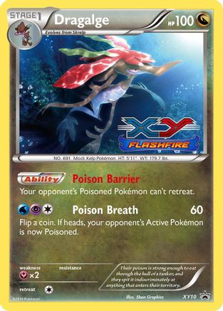 [PKM-R] Dragalge (XY10) [XY: Black Star Promos]