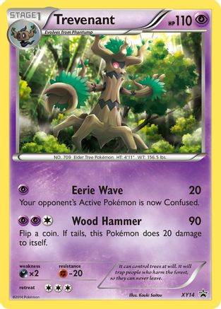 [PKM] Trevenant (XY14) [XY: Black Star Promos]