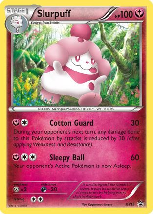 [PKM-R] Slurpuff (XY15) [XY: Black Star Promos]