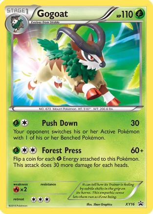 [PKM] Gogoat (XY16) [XY: Black Star Promos]