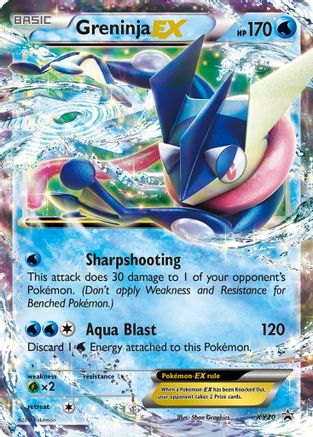 [PKM] Greninja EX (XY20) [XY: Black Star Promos]