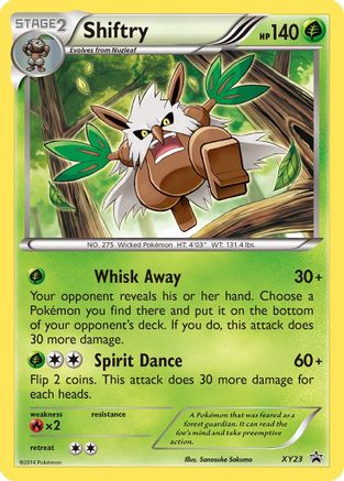 [PKM-R] Shiftry (XY23) [XY: Black Star Promos]