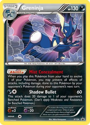 [PKM-R] Greninja (XY24) [XY: Black Star Promos]