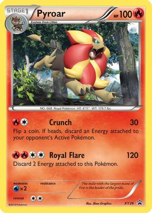 [PKM] Pyroar (XY26) [XY: Black Star Promos]