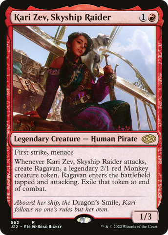 {R} Kari Zev, Skyship Raider [Jumpstart 2022][J22 562]
