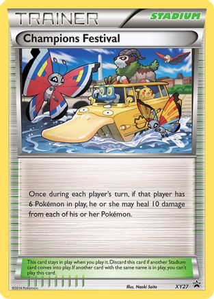 [PKM] Champions Festival (XY27) (2014) [XY: Black Star Promos]
