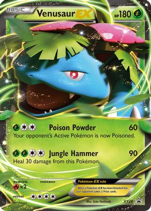 [PKM-R] Venusaur EX (XY28) [XY: Black Star Promos]