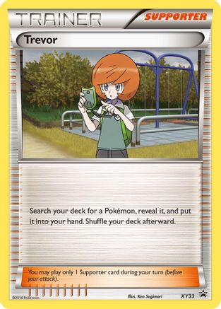 [PKM] Trevor (XY33) [XY: Black Star Promos]