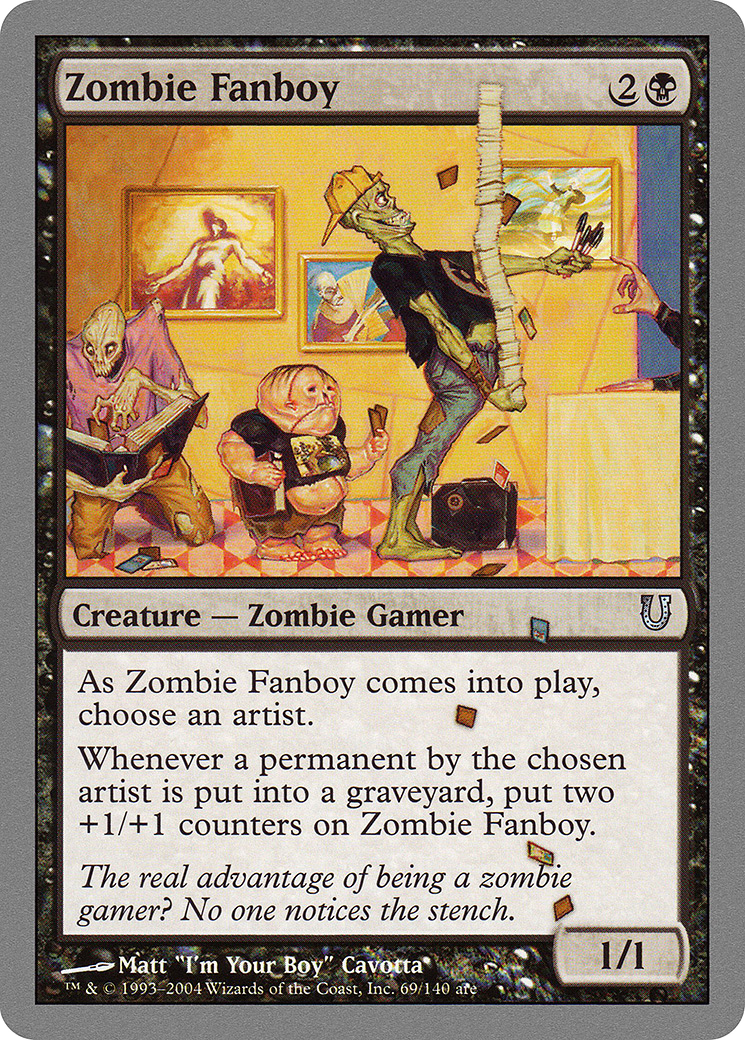 {C} Zombie Fanboy [Unhinged][UNH 069]