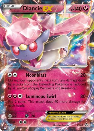 [PKM] Diancie EX (XY43) [XY: Black Star Promos]