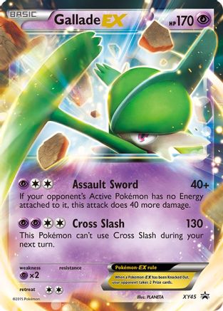 [PKM] Gallade EX (XY45) [XY: Black Star Promos]