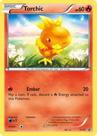 [PKM] Torchic (XY37) [XY: Black Star Promos]