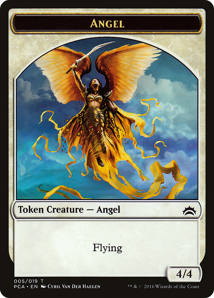 {T} Angel Token [Planechase Anthology Tokens][TPCA 005]