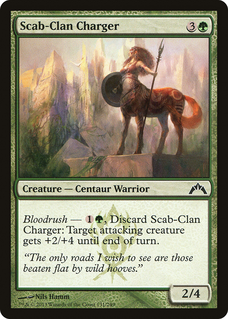 {C} Scab-Clan Charger [Gatecrash][GTC 131]