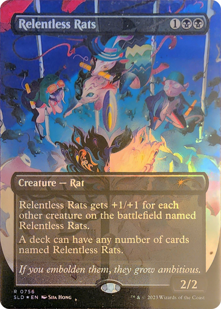 {R} Relentless Rats [Secret Lair Drop Series][SLD 756]