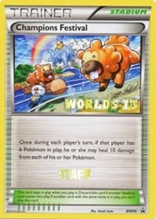 [PKM] Champions Festival (BW95) (2013 Staff) [Black & White: Black Star Promos]