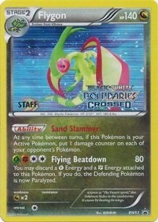 [PKM-R] Flygon (BW53) (Staff Prerelease Promo) [Black & White: Black Star Promos]